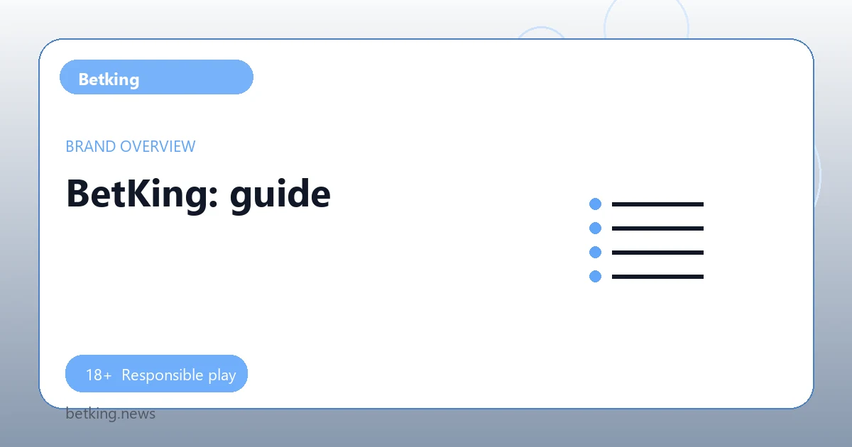 BetKing: guide - Betking guide
